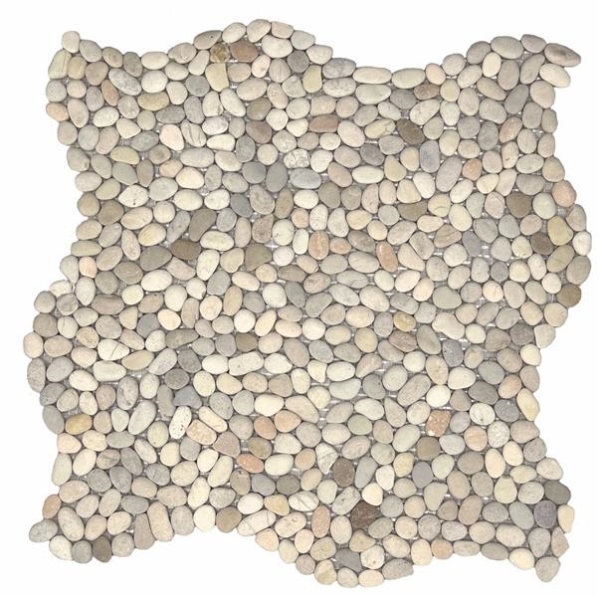 Mini-Pebbles Blanco 2,5x2,5