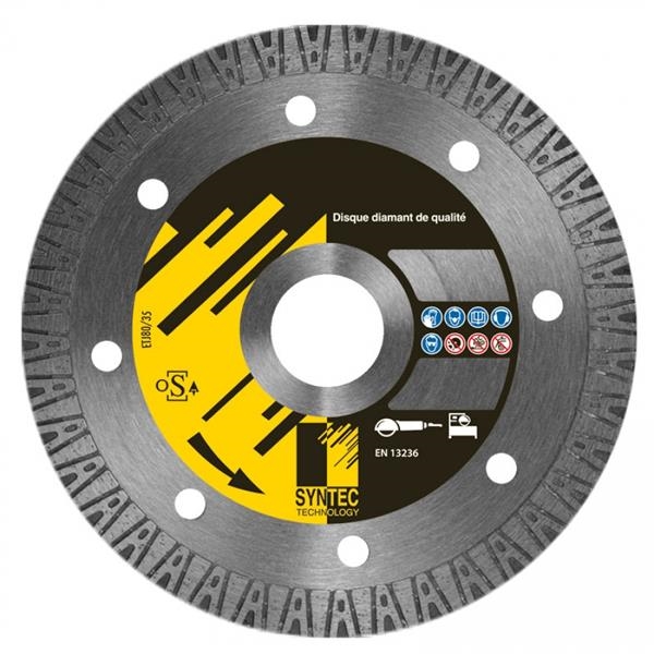 Disque SUPER CUTTER 125 pour carrelages, grès, pierres naturelles