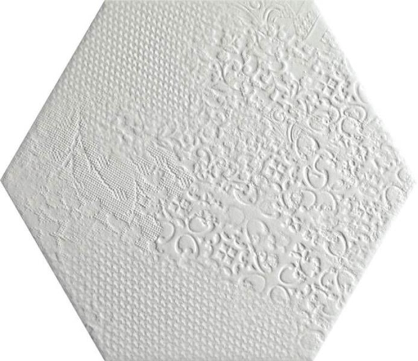 Milano White Hex