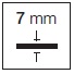 Epaisseur: 7 mm
